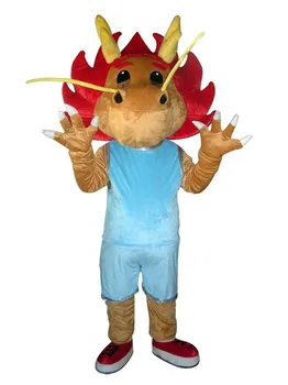 Profesionale regele dragon Mascota Costum Adult Petrecere Rochie Fancy Costume de Halloween Cosplay Îmbrăcăminte Xmas