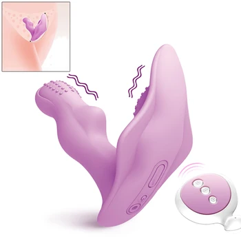 Sex Vibrator Portabil Fluture Strapless Vibrator de la Distanță fără Fir G-spot Stimulator Clitoris Vibratoare pentru Femei Masturbare