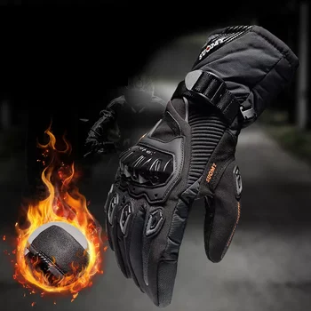 SUOMY mănuși de motociclete 100% rezistent la apă, vânt cald Iarna Guantes Moto Luvas Ecran Tactil Motosiklet Eldiveni de Protecție