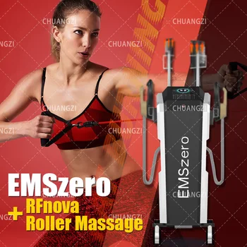 NOU în Sculpta Stimulator Muscular Hi-EMT DLS - EMSLIM EMSzero 13Tesla 5000W Mare Intensitate NEO Electromagnetice de Slabit Fitness