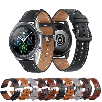 20/22mm Sport Curea Pentru Samsung Galaxy Watch 3 41mm 45mm Piele Watchband Ceas Inteligent 42mm 46mm/Gear S2 S3 Bratara Correa