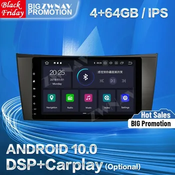 64G DSP Carplay Pentru Benz E-Class W211 CLS W219 Android 10.0 Multimedia NAVIGATIE GPS Auto Audio Stereo Radio Recorder Unitate Cap