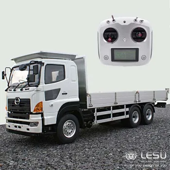 1/14 LESU HINO700 6*4 RC Camion Platformă Remorcă Găleată Model de Masina cu Motor de TAMIYA Trailer Jucării Control de la Distanță TH02012-SMT3