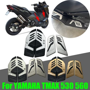 Motocicleta Scară Pașii pentru Picioare Pedala de Picior Cuie Placa de Tampoane Pentru YAMAHA TMAX TMAX 530 560 T-MAX 530 560 T-MAX530 Accesorii