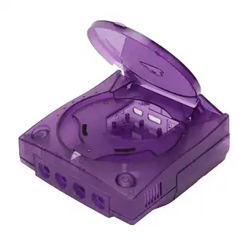 Translucid Caz Transparent Violet carcasa de Plastic pentru Dreamcast DC