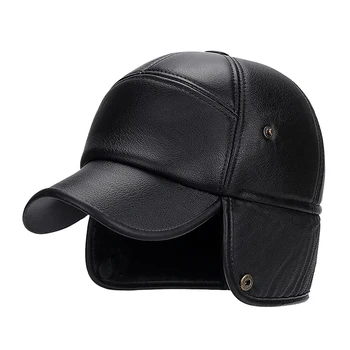 Iarnă Șapcă De Baseball Căști Cald Gros Sapca Snapback De Protecție Pentru Urechi Tata Pălării Vechi Om De Iarna Bomber Pălării