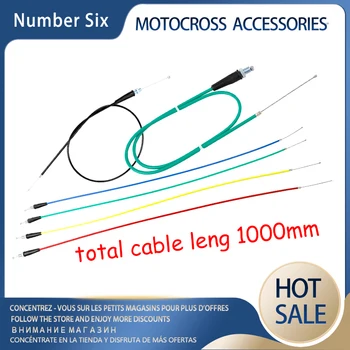 Motocicleta Cablului de Accelerație 1000mm Motocross Drept Cap de Accelerație Ulei de Cablu Potrivit Pentru Pit-tipul de Vehicule Off-road