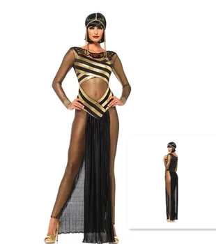 UTMEON-Sexy Deluxe Doamnelor Rochie Fancy Cleopatra Egiptului Femei Costum Zeita Egipteana Costum Regina Egiptului Cosplay Costum