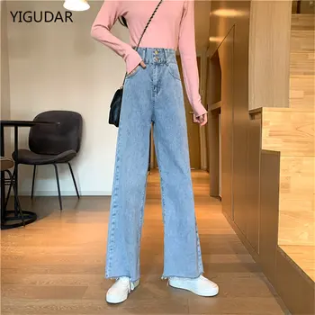 Pantaloni largi Pantaloni de Cowboy pentru Femei Îmbrăcăminte de Blugi Y2k Îmbrăcăminte pentru Femei 2022 Blugi cu Talia Inalta Femeie de 90 de Haine de Moda Harajuku