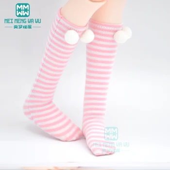 Mingea stripe socks se potrivește 1/3 1/4 1/6 BJD DD SD MYOU YOSD GEM,XAGADOLL papusa Accesorii Party doll dress up