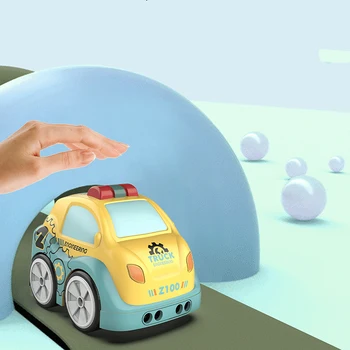Mini Inducție Auto Inteligent Gest De Detectare Următoarele Vehicule Control Wireless Cura De Desene Animate De Simulare Auto Cadouri Jucarii Baieti