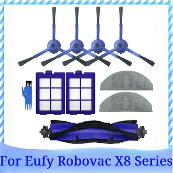 10buc Accesorii Kit Pentru Eufy Robovac X8 Hibrid Aspirator Robot Lavabil Principal Perie Laterală Filtru Hepa Pânză Mop