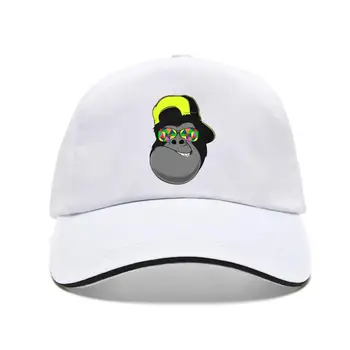 Cap Purta Ochelari De Soare Funky Cool Gorilla Rânjind Copii Șapcă De Baseball Bumbac 100% De Moda Bill Pălării