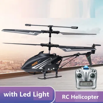 2022 Nou Elicopter RC Cu LED-uri de Lumină a Altitudinii Model de Avion de Control de la Distanță de 100m de Radio de Control de la Distanță Elicoptere Jucarii