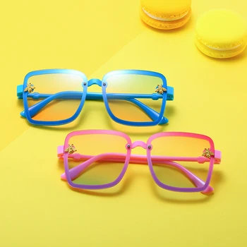 Supradimensionate Pătrat Copii ochelari de Soare pentru Fete Băiat Clasic de Moda Decorative Umbra Ochelari Brand Celebru Designer de Ochelari Gafas