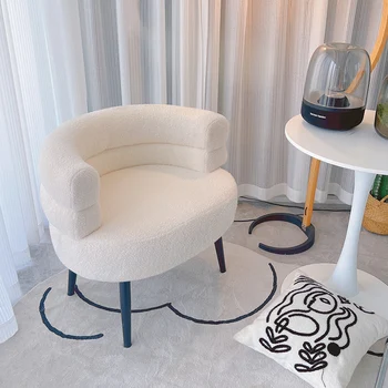 Elegant Leneș Living Canapele Camere de Lux Grădină Cameră de zi cu Canapele Complet Colțul Nordic Design Poltrona Acasă Mobilier HY50