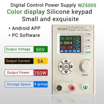 WZ5005 DC-DC Buck Converter Modulul de Alimentare de CC CV 250W Reglabil Regulament de Laborator Variabila Display LCD de Alimentare