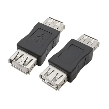 2/5/10buc USB Extender Femeie Conector USB 2.0 Tip O Femeie la Femeie Converter F/F Cuplaj de Adaptor Pentru Prelungire Cablu de Date