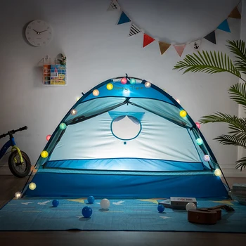 BSWolf Copil Joaca Casa Portabil Pliabil Rezistent La Apa Camping Cort Copii Castelul Ziua De Nastere Cadou De Crăciun Pe Plajă În Aer Liber Sunshad