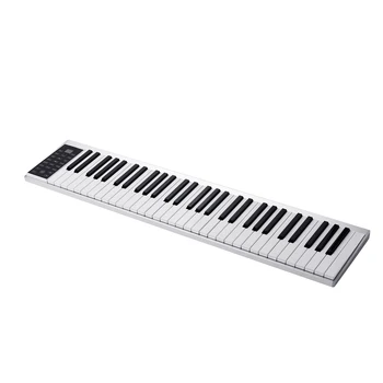 61 Taste Digital Electronic Piano Keyboard MIDI de Ieșire 128 Tonuri, 128 De Ritmuri 14 Melodii Demo de Înregistrare de Programare Redare