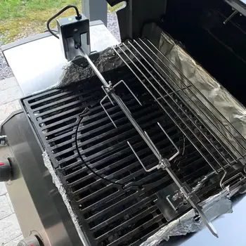 Electric, Grill, Rotisor Kit Grătar Instrument Rotativ Automat de GRĂTAR Suport Cuptor frigare cu Carne Furculita suporturi pentru Picnic BBQ