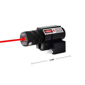 Tactice Punct Roșu Mini Laser Aplicare Weaver Picatinny 11mm 20mm Set de Muntele pentru Pistol Pusca Pistol Împușcat Puternic Accesorii