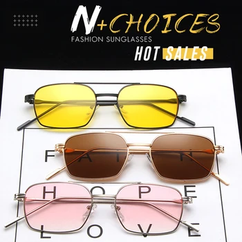 În aer liber, Moda ochelari de Soare Cadru Metalic Usor Ochelari Portabil ochelari de Soare pentru Femei și Bărbați B2Cshop