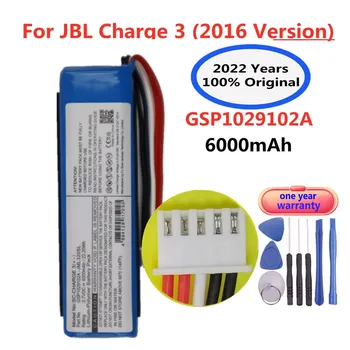 Original GSP1029102A 6000mAh Acumulator de schimb Pentru JBL Charge 3 2016 Versiune Charge3 2016 Vorbitor Baterii Bateria + Instrumente