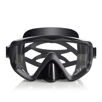 Snorkeling Masca pentru Scufundări diving gratuit ochelari de Silicon Fusta Panoramică Mască de Scufundare pentru Adulți Înot, Snorkeling