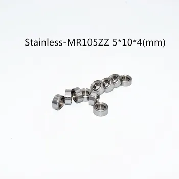 SMR105ZZ Rulment 5*10*4 mm ( 10BUC ) ABEC-5 Bile de Oțel metal sigilate SMR105Z SMR105 Z ZZ transport gratuit