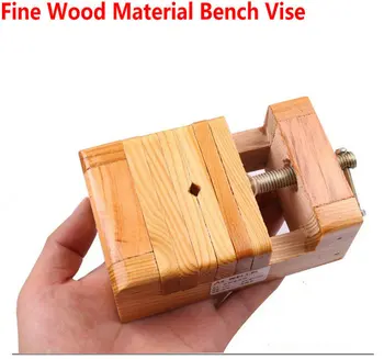 Afacere Material lemnos Menghină Jaw Vice-Clemă De 75MM Latime Menghină Materiale din Lemn Pentru a Proteja Articole de BRICOLAJ