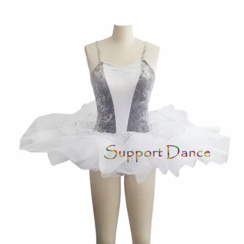 Fete Femei Bretele Din Catifea Balet Tutu Dress Copii Adulți Sequin Spectacol De Dans Costum C273