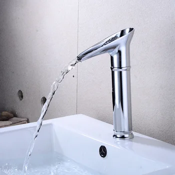 LED de control al temperaturii robinet inteligent bazinul robinet caldă și rece cascada baie chiuveta de robinet