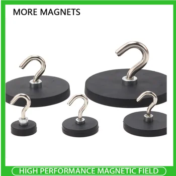 2~20BUC Magnetic Cârlige Puternice Grele Magnet Cuier de Perete cu Magnet Cârlige Magnetice de Bază de Depozitare Acasă Organizație