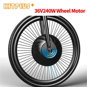 IMORTOR Hub Motor Roată Față Roată Ebike Kit Biciclete Electrice Kit de Conversie cu Baterie, Toate Într-O singură Bicicletă cu Motor Smart Kit roti
