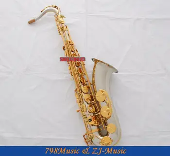 Profesional New Cupru Si Nichel Corpul Saxofon Tenor Bb Cheile Saxofon Mare F# Cu Caz