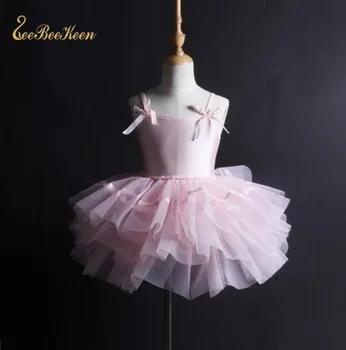 Bailarina Dans Balet Tutu Rochie De Dans Pentru Fete Lacul Lebedelor Dans Costum Printesa Roz Dress Rochie Balerina Imbracaminte Pentru Copii