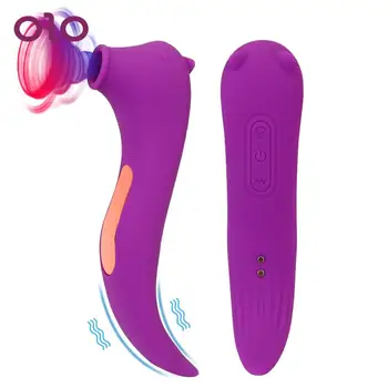 20 de Moduri de Dildo-uri Drăguț Hipocampus Biberon Fraier G Spot Stimulator Clitoris Jucarii Sexuale pentru Femei Adulți Suge Vibratorul Dual Motors