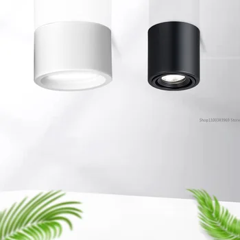 Reflector Led Downlight 220v Aluminiu Moderne Lampă de Plafon Decor corp de Iluminat din Metal Lampa Led Decor Geometric Salon de Lumina