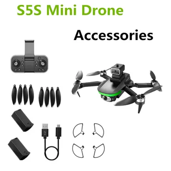 S5S Mini Drone de Rezervă Baterie 3.7 V 1600Mah Acumulator de Zbor 18 Minute S5S Quadcopter Elice Frunze de Arțar Pentru S5S Drone Baterie