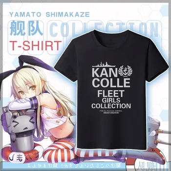 MGFHOME Anime JK Kanta! Colecție Cosplay Tricou Flota de Colectare Fete KanColle T-Shirt Topuri Tricou Femei Barbati tricou Unisex Casual